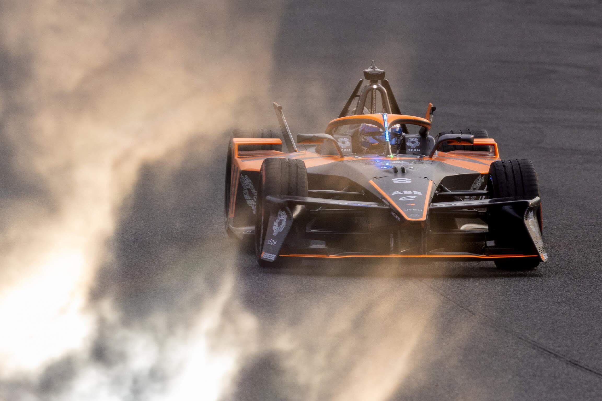 McLaren-on-Track-at-Madrid-Testing-Formula-E